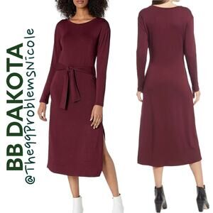 BB Dakota by Steve Madden More Often Than Knot Long Sleeve Dress